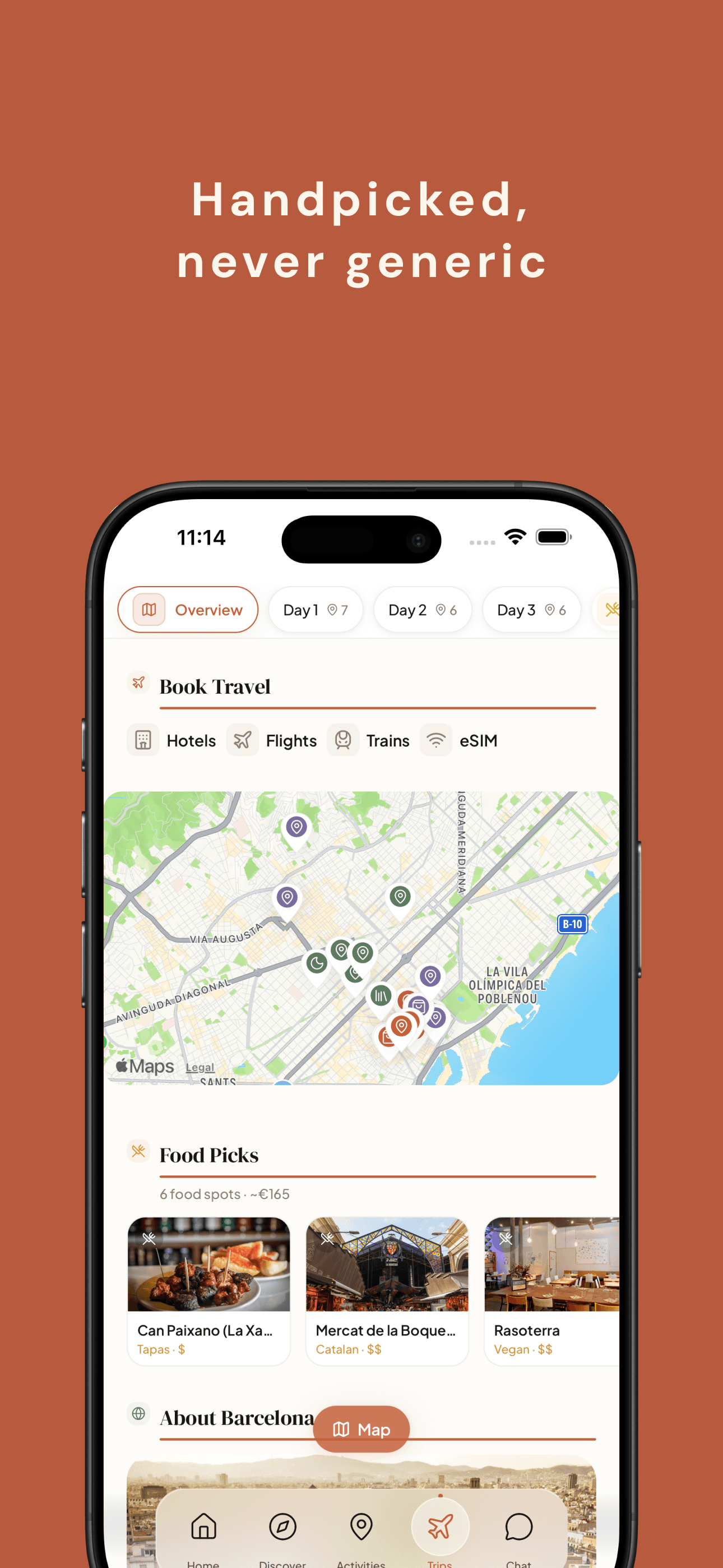 Handpicked activity picks — curated by ML personalization
